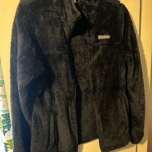 Columbia Black Plush Jacket
